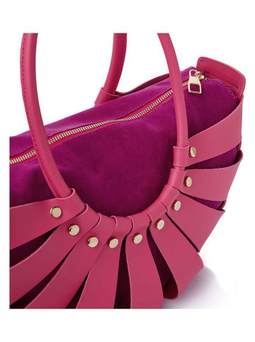 Lucky Bees Handtas "Ingrid" roze - (B)35 x (H)18 x (D)15 cm