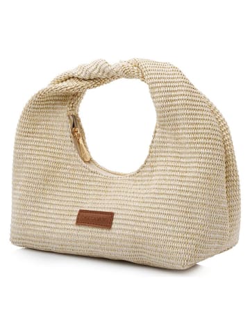 Vince Camuto Henkeltasche "Scala" in Creme - (B)27 x (H)26 x (T)12 cm