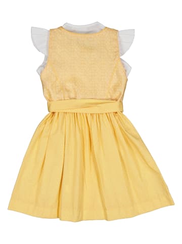 Isartrachten Dirndl in Gelb