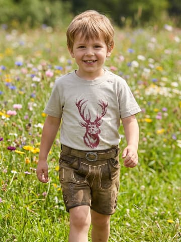 Isartrachten Shirt in Beige