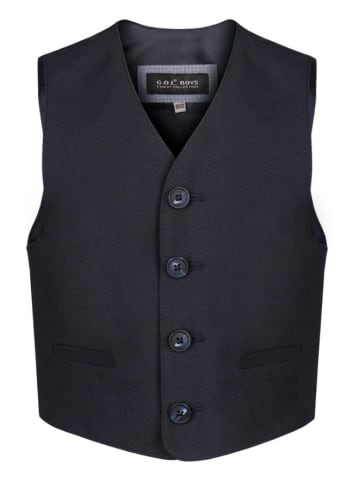 G.O.L.® FINEST COLLECTION 2-delige set: bodywarmer en vlinderdas antraciet