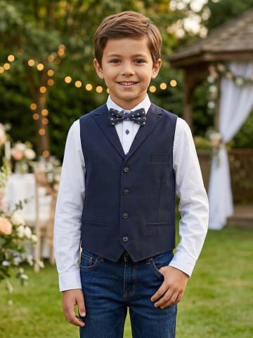 G.O.L.® FINEST COLLECTION Weste -Slim fit - in Dunkelblau