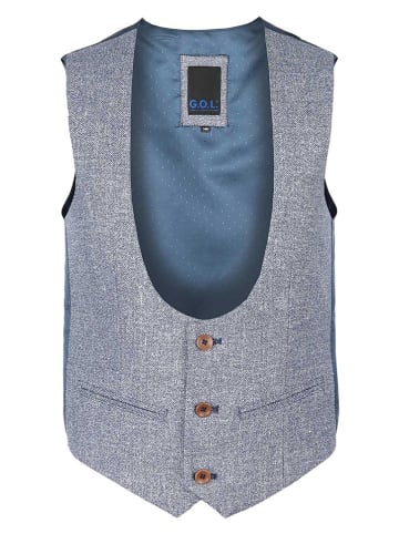 G.O.L.® FINEST COLLECTION Weste in Hellblau/ Blau