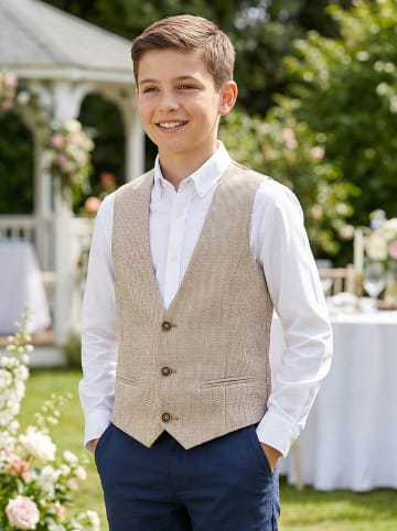 G.O.L.® FINEST COLLECTION Kamizelka w kolorze jasnobrązowym