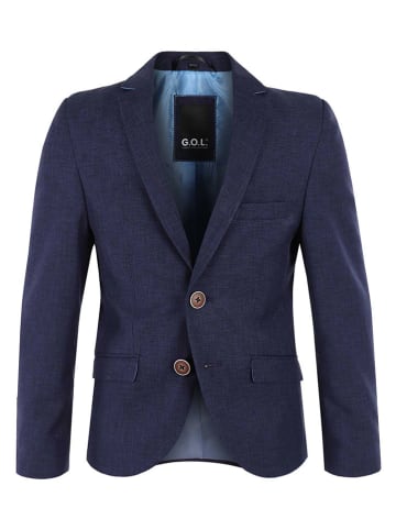 G.O.L.® FINEST COLLECTION Colbert - slim fit - donkerblauw