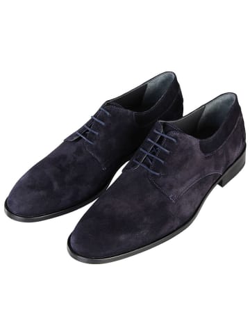 G.O.L.® FINEST COLLECTION Leder-Schnürschuhe in Dunkelblau