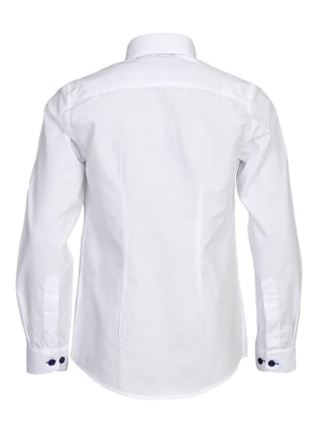 G.O.L.® FINEST COLLECTION Koszula - Super Slim fit - w kolorze białym