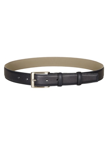 G.O.L.® FINEST COLLECTION Leren riem donkerblauw