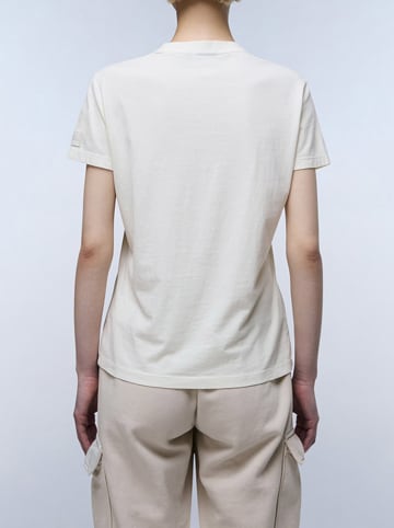 NAPAPIJRY Koszulka "Castor" w kolorze kremowym