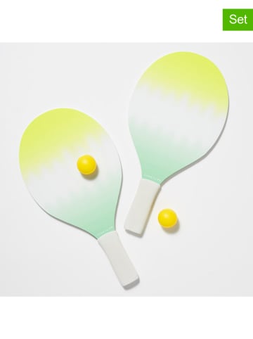 Sunny Life Beachtennis-Set in Grün/ Türkis