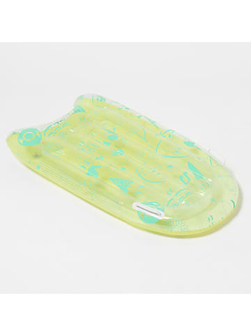 Sunny Life Dmuchany materac w kolorze zielonym