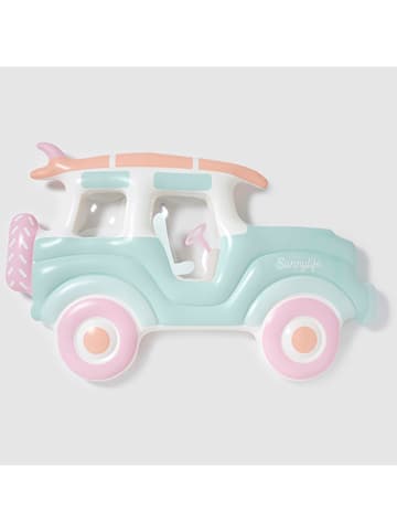 Sunny Life Luchtbed turquoise/lichtroze