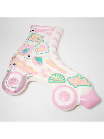 Sunny Life Dmuchany materac w kolorze jasnoróżowym