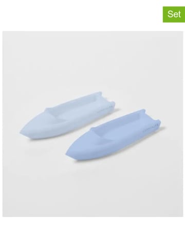 Sunny Life 2-delige set: waterspeelgoed "Boat Circus" lichtblauw