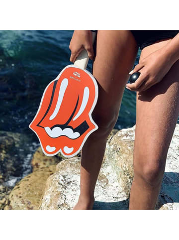 Sunny Life Zestaw w kolorze czerwonym do tenisa plażowego