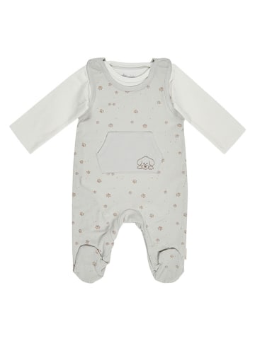 Sterntaler® 2tlg. Outfit in Grau/ Weiß