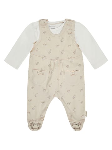 Sterntaler® 2tlg. Outfit in Beige/ Weiß