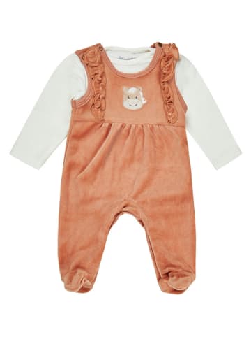 Sterntaler® 2tlg. Outfit in Orange/ Creme