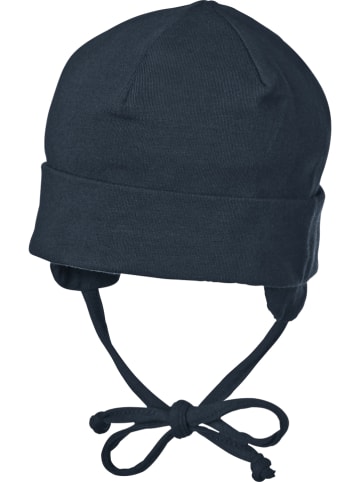 Sterntaler® Bindemütze in Dunkelblau