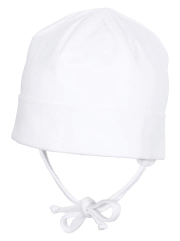 Sterntaler® Bindemütze in Weiß