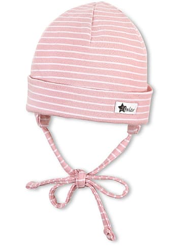Sterntaler® Bindemütze in Rosa