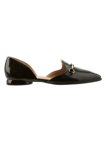 Högl Leder-Ballerinas "Nelly" in Schwarz