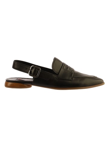 Högl Leren mocassins "Ginger" zwart