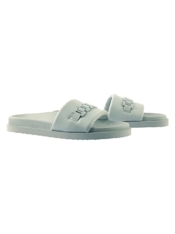 Högl Leren slippers "Betsy" grijs