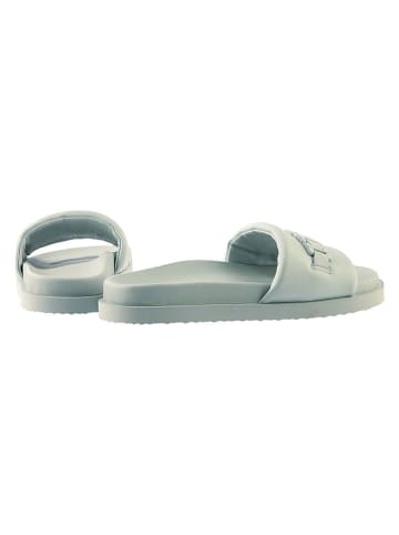 Högl Leren slippers "Betsy" grijs