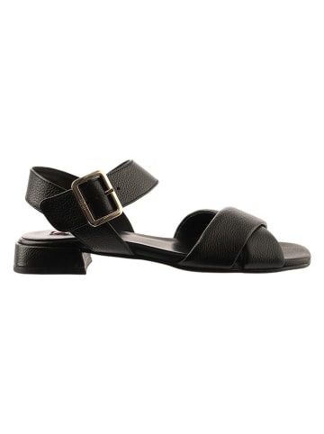 Högl Leder-Sandalen "Korinna" in Schwarz
