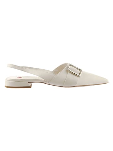 Högl Leren slingballerina's "Cynthia" crème