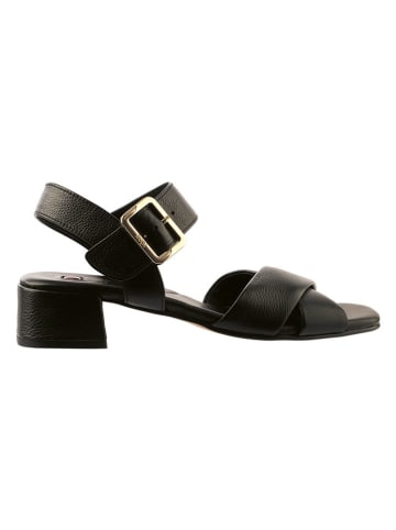 Högl Leren haksandalen "Camila" zwart