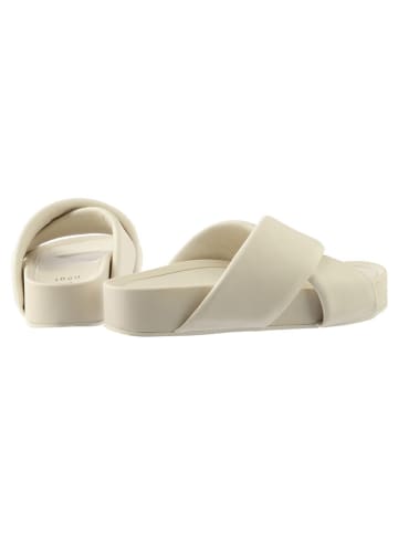 Högl Leren slippers crème