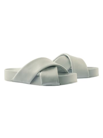 Högl Leren slippers "Celeste" lichtblauw
