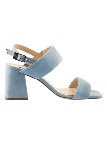 Högl Leren haksandalen "Peach" lichtblauw