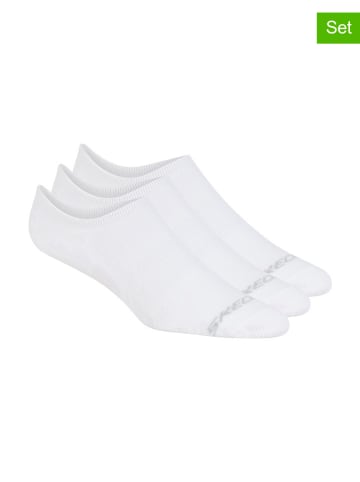 Skechers Skarpety (3 pary) w kolorze białym