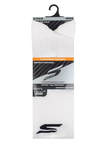 Skechers 2-delige set: sokken wit