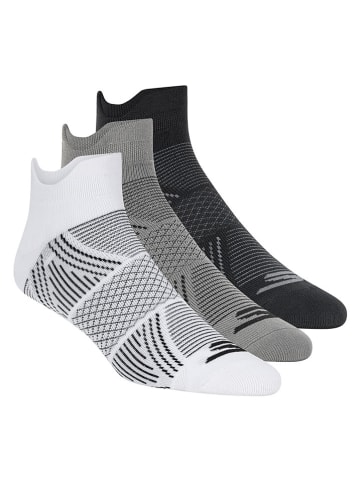 Skechers 3-delige set: sokken wit/zwart/grijs