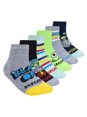 Skechers 6-delige set: sokken meerkleurig