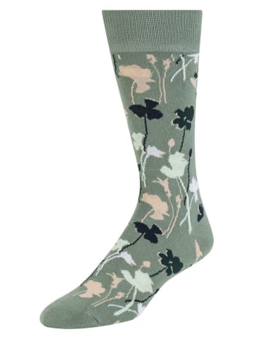 Ted Baker Skarpety (6 par) w kolorze granatowo-zielono-szarym