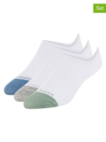 Ted Baker Skarpety (6 par) w kolorze białym