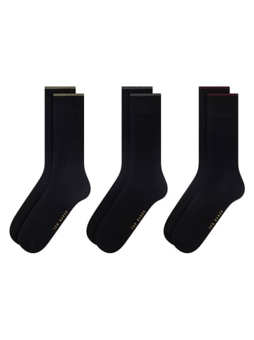 Ted Baker 6er-Set: Socken in Schwarz