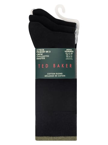Ted Baker 6er-Set: Socken in Schwarz