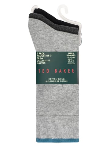 Ted Baker 6er-Set: Socken in Grau/ Schwarz/ Anthrazit