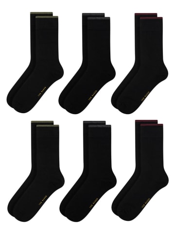 Ted Baker 12er-Set: Socken in Schwarz