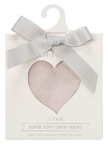 Lemon socks Socken in Rosé