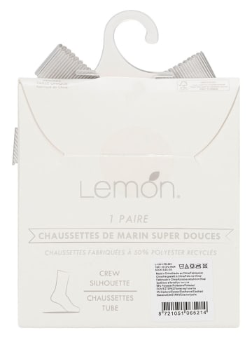 Lemon socks Socken in Grau