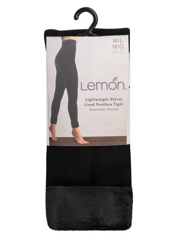Lemon socks Legging zwart