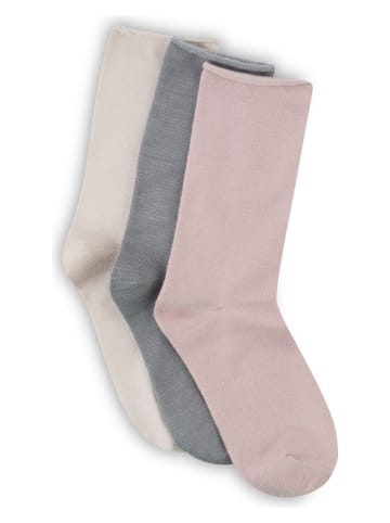 Lemon socks 9er-Set: Socken in Rosa/ Grau