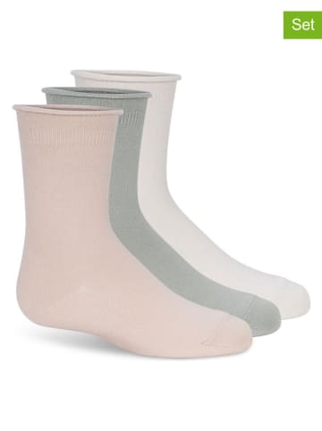 Lemon socks Skarpety (9 par) w kolorze jasnoróżowo-szarym